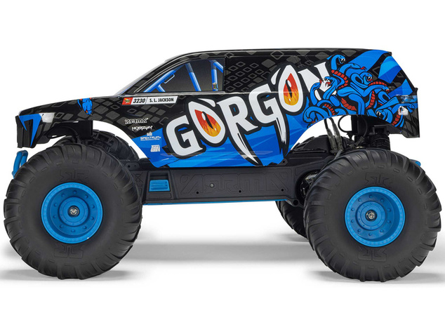 Arrma Gorgon 1:10 Smart RTR oceľová