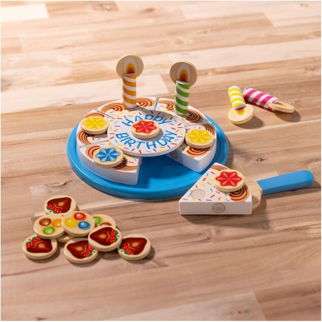 Spin Master Melissa &amp; Doug Narodeninová torta set