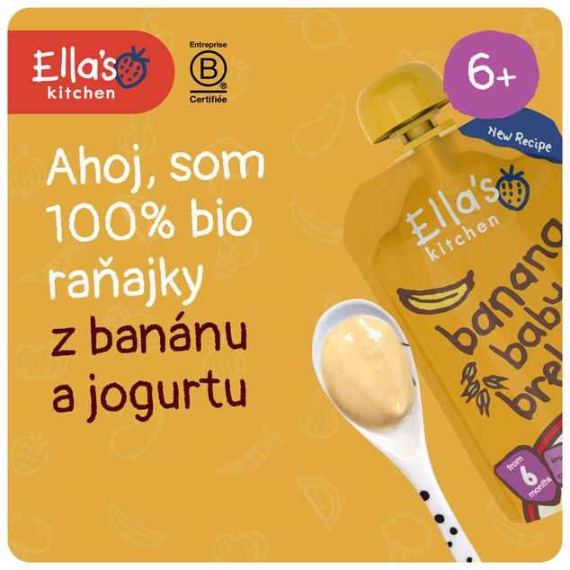 Ella's Kitchen BIO Raňajky banán a jogurt (100 g)