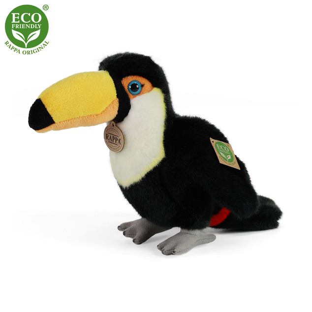 Plyšový tukáň 23 cm ECO-FRIENDLY