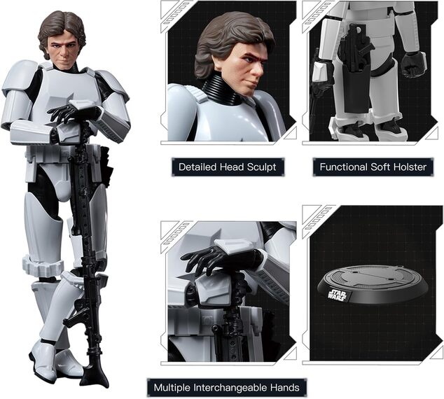 STAR WARS BLOKEES ensemble de construction CC03 HAN SOLO STORMTROOPER DISGUISE VERSION