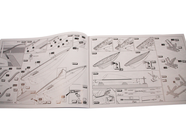 AMATI Dorade plachetnica Fastnet cup 1931 1:20 kit