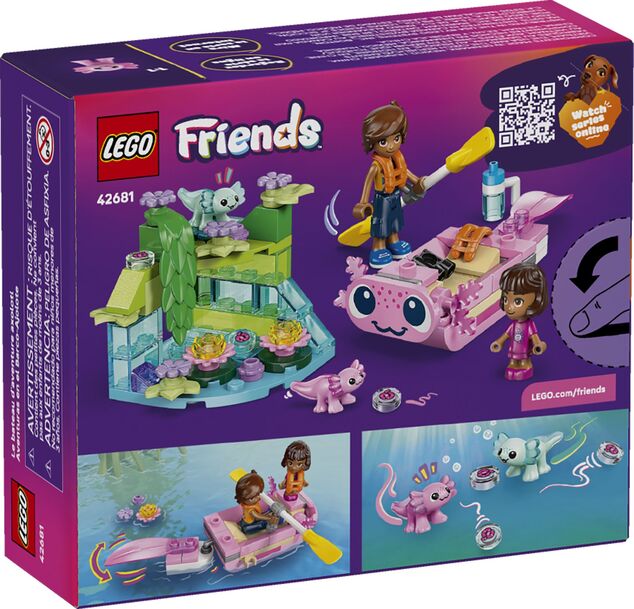 LEGO® Friends 42681 Abenteuerboot mit Axolotls