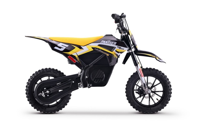 Električni Motocross za djecu Beneo Motors Panther žuti - 550W