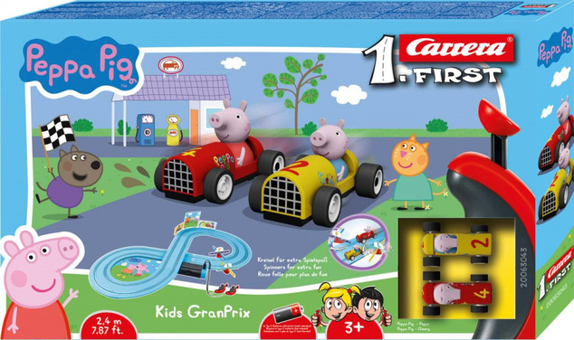 Autodráha Carrera FIRST - 63043 Peppa Pig