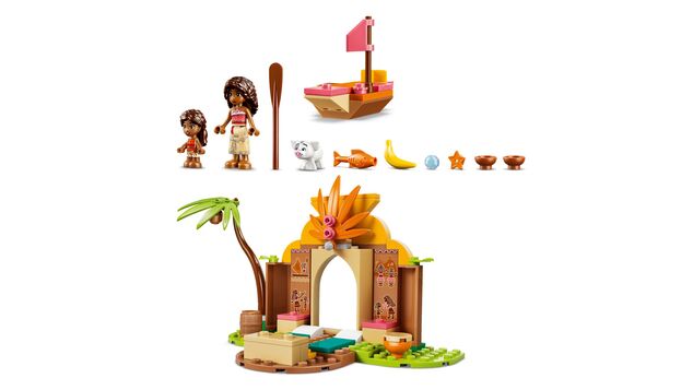 LEGO® Disney™ 43282 Vidiecky dom a čln