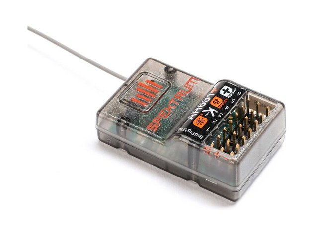 Récepteur Spektrum AR631+ AS3X+/SAFE