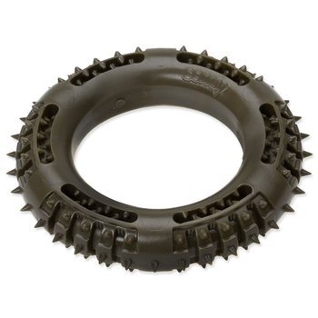 Hračka Ecomfy Olive Eco Dental kroužek, plastová zelená 13cm