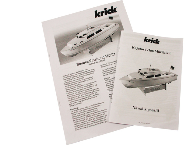 Krick Kajutový čln Müritz kit