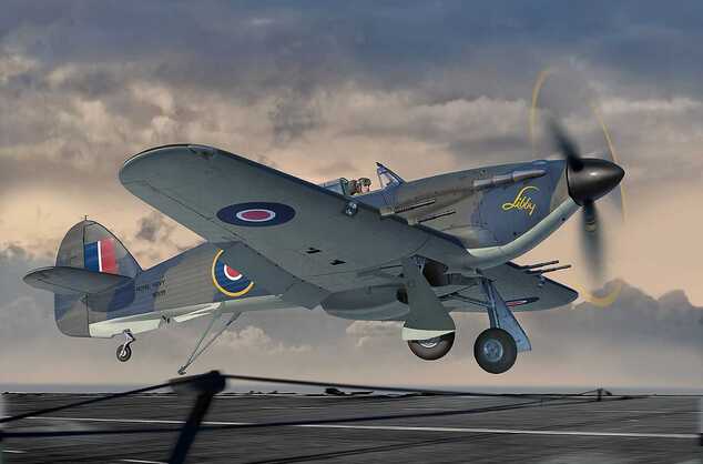 Plastic ModelKit Flugzeug 03768 - Hawker Sea Hurricane Mk.IIC (1:32)