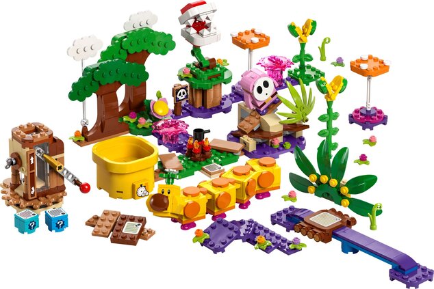 LEGO® Super Mario™ 71434 Kreativset Soda-Dschungel