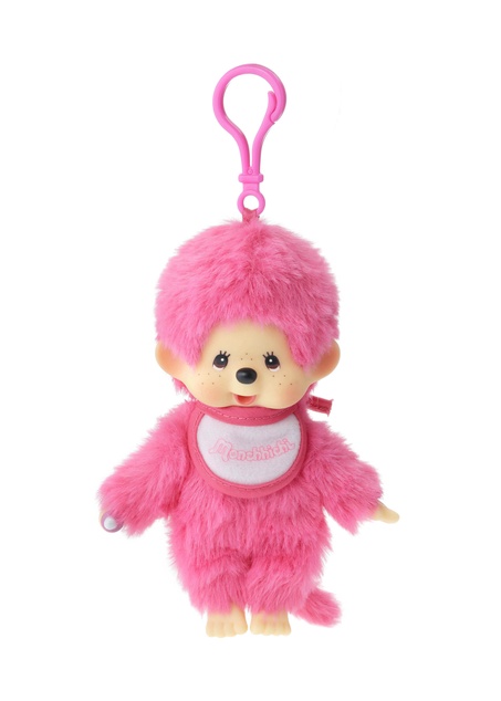 Monchhichi Mončiči colori con gancio in plastica 14cm assortiti