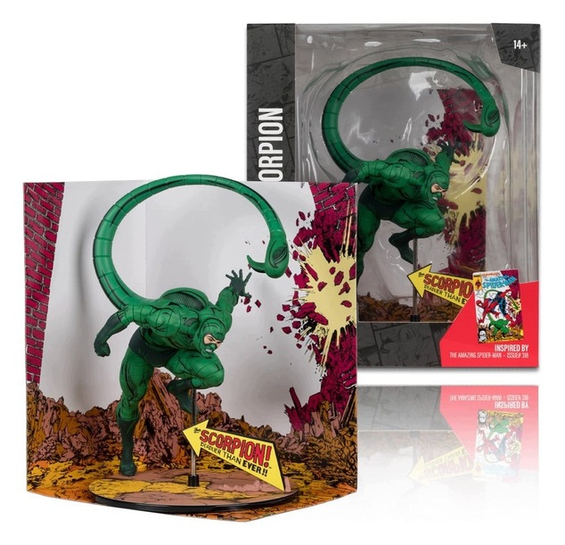 Колекция Marvel PVC фигура 1/10 Скорпион (The Amazing Spider-Man #318) 17 см