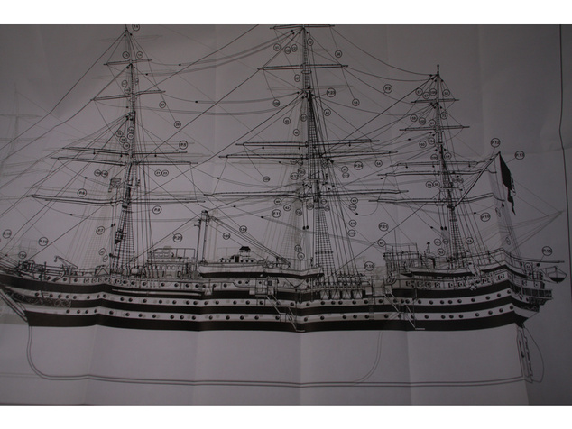 Mantua Model Amerigo Vespucci 1:84 kit