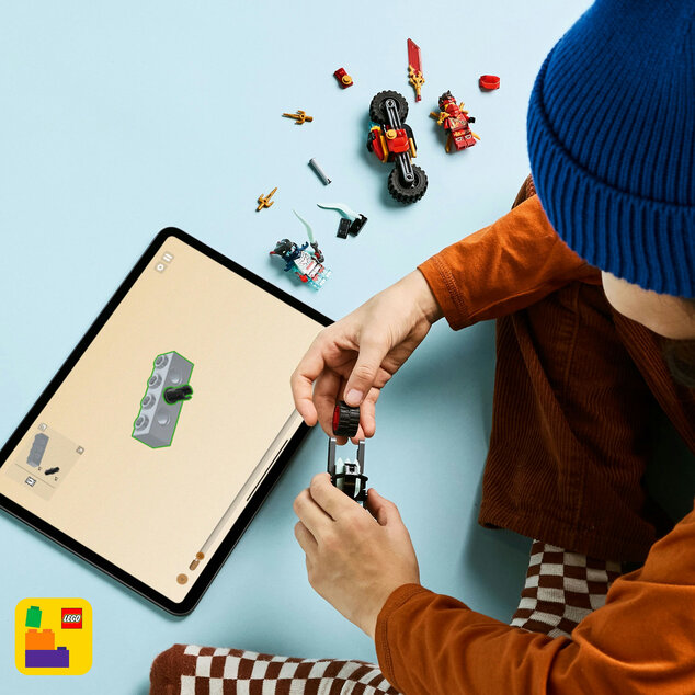 LEGO® NINJAGO® 71838 Kai și cursa pe motocicletă