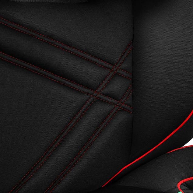 Lionelo Autosedačka Hugo i-Size (100-150 cm) Sporty Black Red