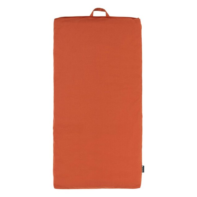 Materasso da viaggio arrotolabile Roll &amp; Go 60×120×4 cm, Terracotta