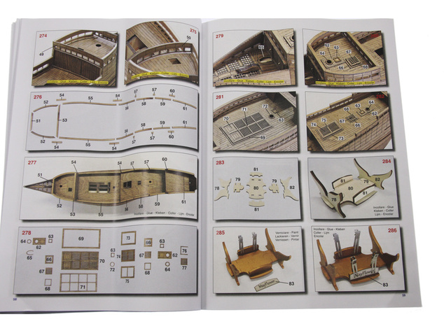 Kit Mantua Model Mayflower 1:64
