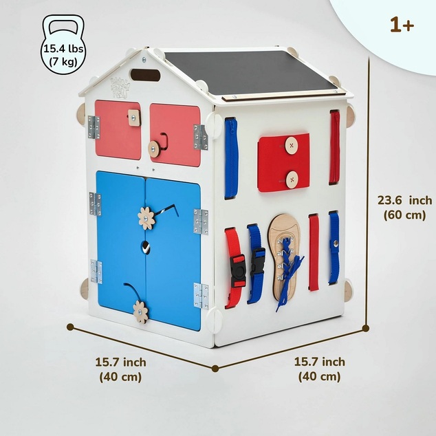 BusyKids Activity board Domeček bílý