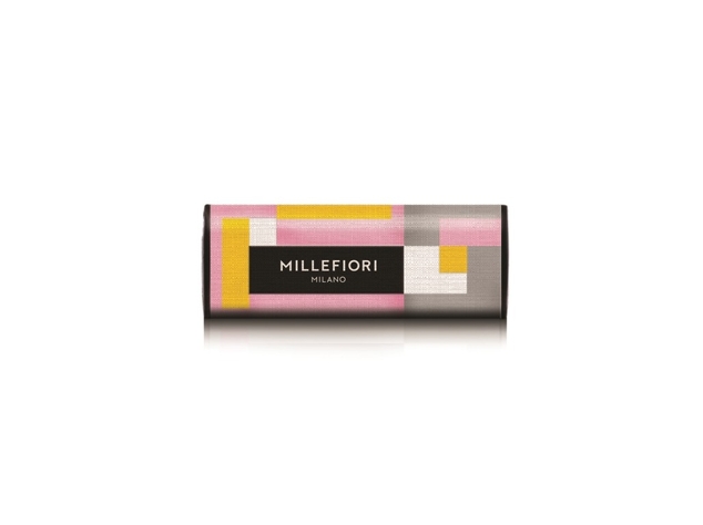 MF Autoduft Icon Textil Rechtecke Mehrfarbig / Ambra &amp; Rosa