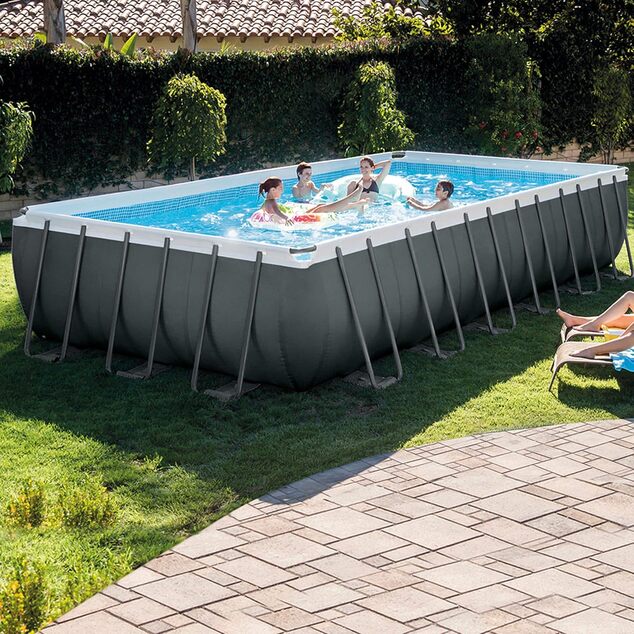 Intex bazén Ultra Frame 732 x 366 x 132 cm 26364 piesková filtrácia