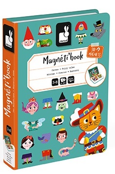 Janod Magnetibook Rozprávky Magnetická kniha pre deti