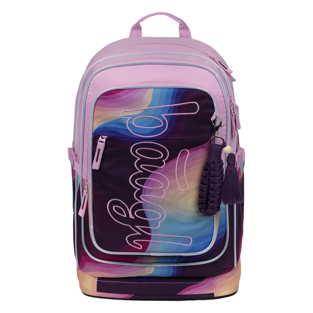 BAAGL SET 5 Cubic Lyra: Rucksack, Federmäppchen, Beutel, Bauchtasche, Notebookhülle GRS