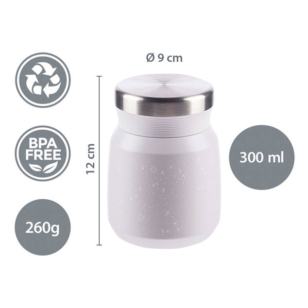 Termoska na jedlo 300 ml, Pistacio green