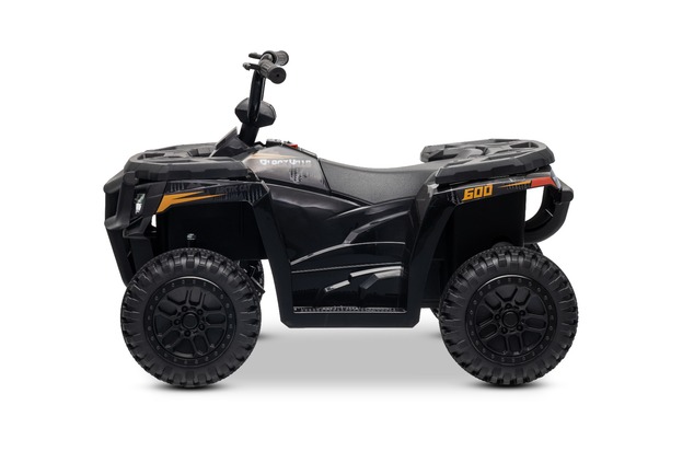 Licencovaná elektrická štvorkolka Arctic Cat 12V so zadným pohonom, čierna, LED svetlá, Lí