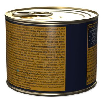 Konzerva Ontario Puppy kuracie paté s príchuťou spirulíny 200g