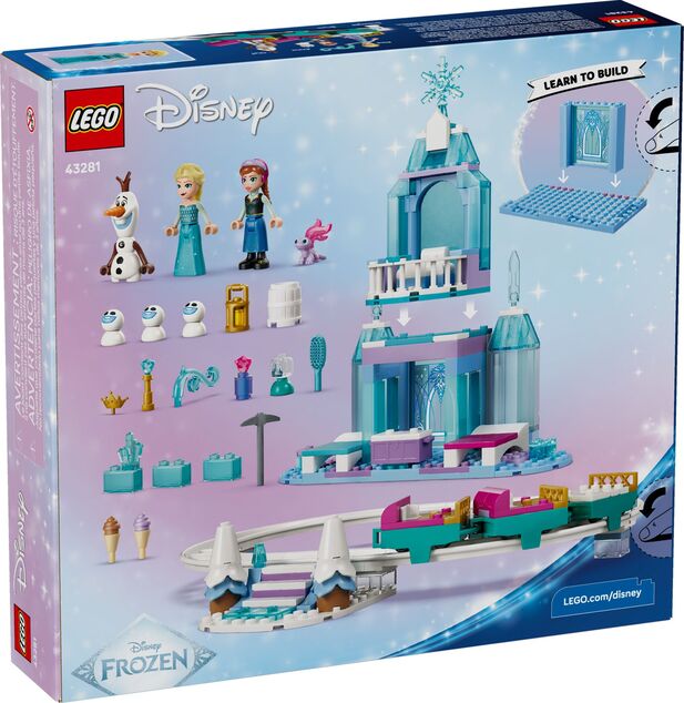 LEGO® Disney™ 43281 Elsas Eispalast und Schneefahrt