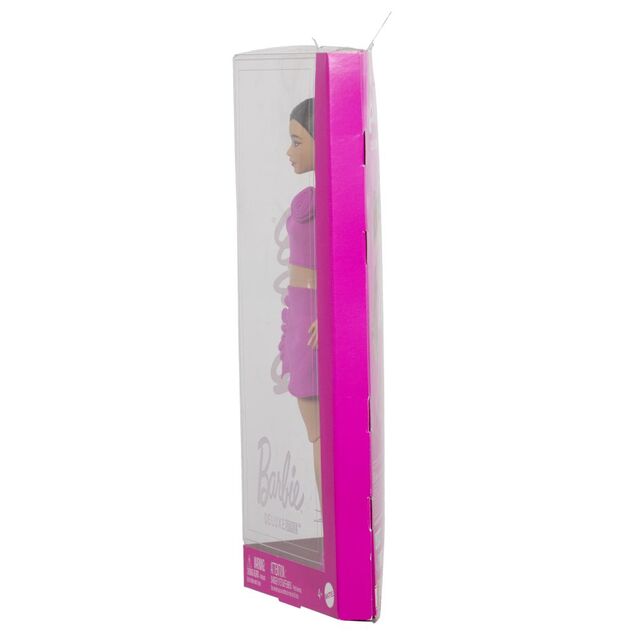 Barbie deluxe modelka - Šaty s ružou