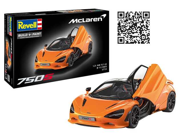 Maquette en plastique voiture 07734 - McLaren 750S (1:24)