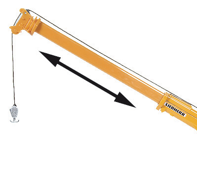 SIKU Super - Ťažký autožeriav Liebherr 1:87