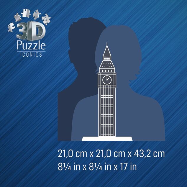 Ravensburger Iconics: Big Ben (Nočná edicia)