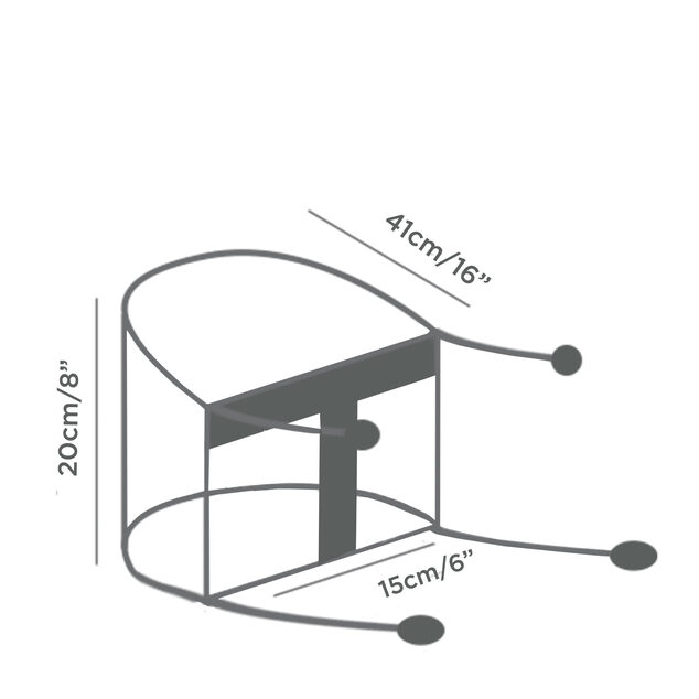 Götz sedátko pre bábiky do 48cm k stolu