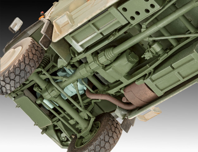 Plastic ModelKit militare 03370 - Dingo 2 GE A3.3 PatSi (1:35)