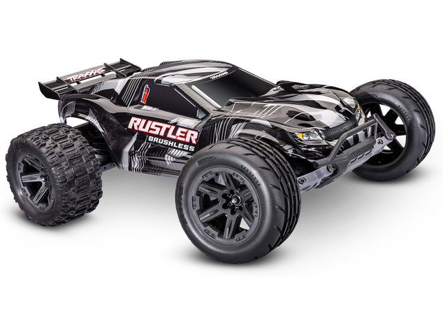 Traxxas Rustler 1:10 VX3 RTR čierny