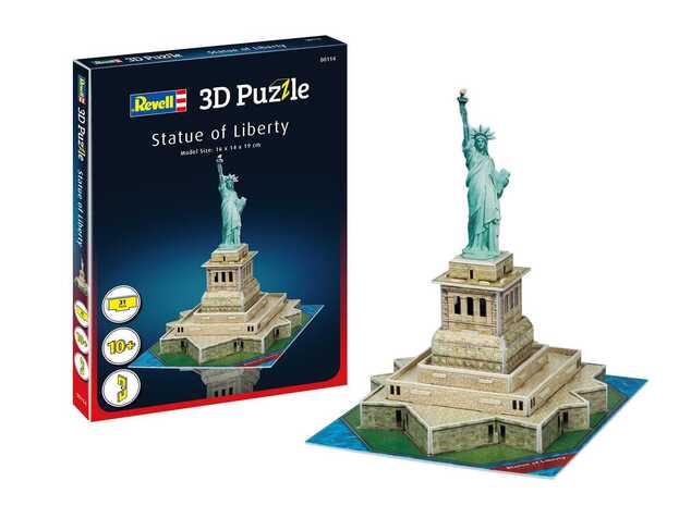 3D Puzzle REVELL 00114 - Freiheitsstatue