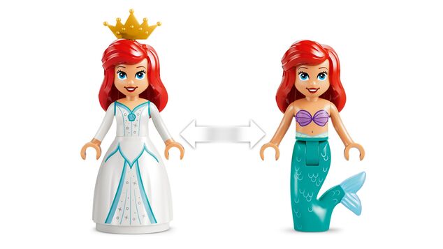 LEGO® Disney™ 43299 Arielina kráľovská svadobná loď
