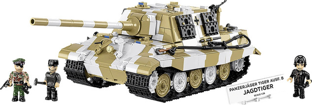 Cobi II WW Panzerjäger TIGER Ausf. B JAGTIGER 1:28, 1355 k, 3 f