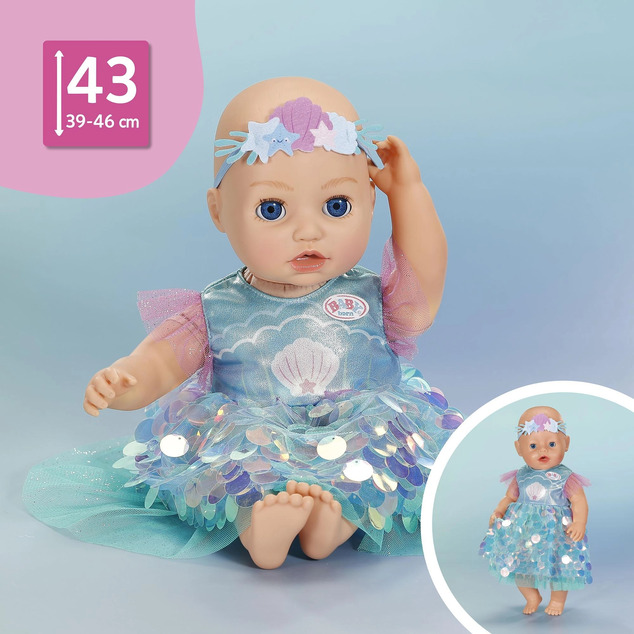 BABY born Robe sirène, 43 cm