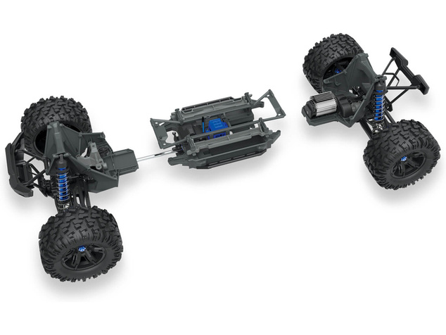 Traxxas X-Maxx 8S Belted 1:5 4WD RTR červený