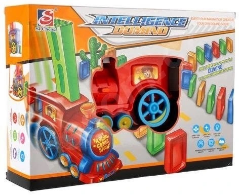Zgrada domina lokomotive/vlaka plastična 16 cm na baterije sa zvukom i svjetlom