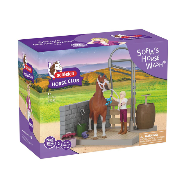 Cutie de spălat cai Schleich Sofia