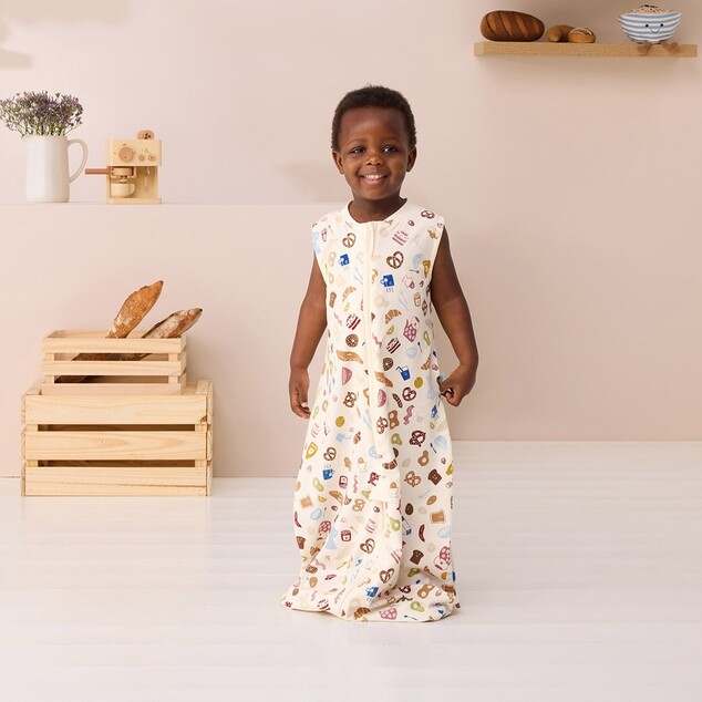 ERGOPOUCH Vak a overal na spanie 2v1 organická bavlna Suit Bon Appetit 8-24 m, 8-14 kg, 0,