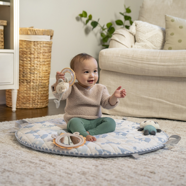 INGENUITY Manta de juego reversible Elephant March™ 0m+