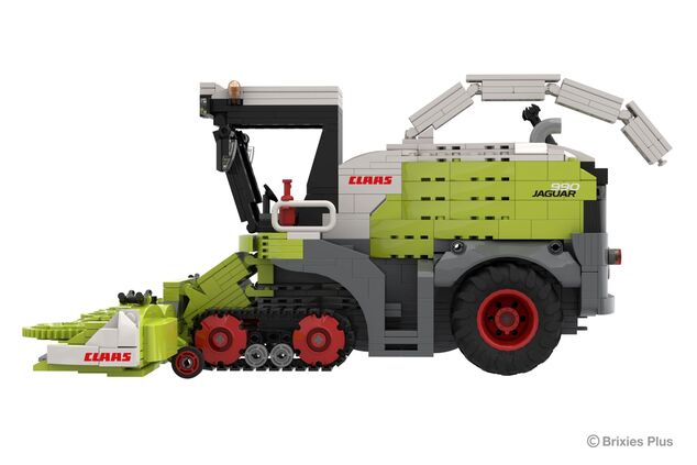 BRIXIES Plus 222.733 CLAAS JAGUAR 990 TERRA TRAC - zberacia rezačka, 973 k