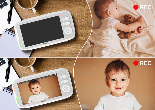 Neno Videó Bébiőr Digitális Vista