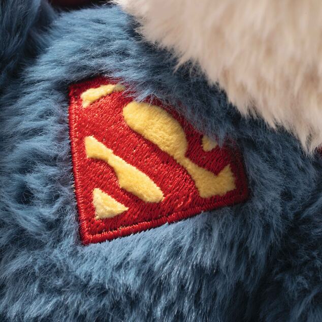 STEIFF Friends Superman Teddy bear, multicoloured plyšová hračka